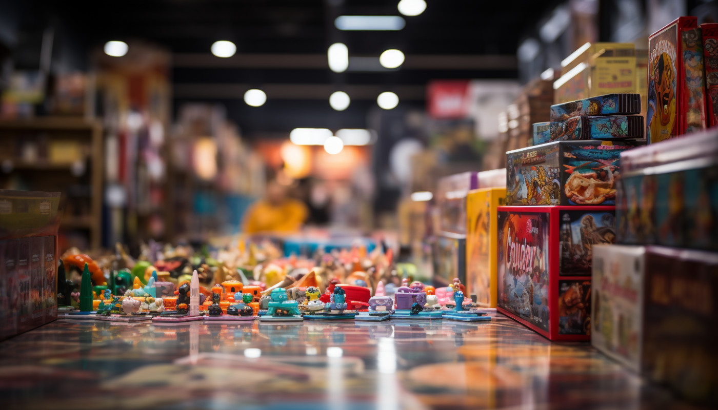 Le monde des jouets et des articles de jeux